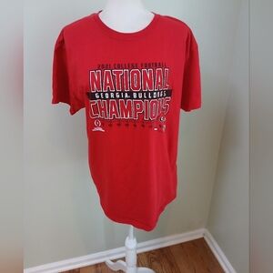 UGA Georgia Bulldogs 2021 National Champions T-Shirt